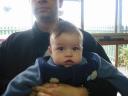 Josh all rugged up (in summer in Queensland!)