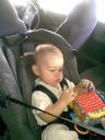 Boy playing with toy